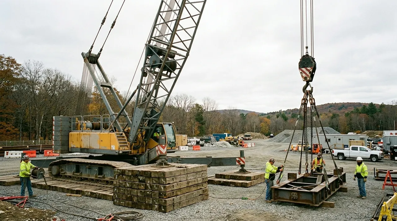 1A — Load Charts & Rigging Certification (Hoisting apparatus w/ friction winch drum).