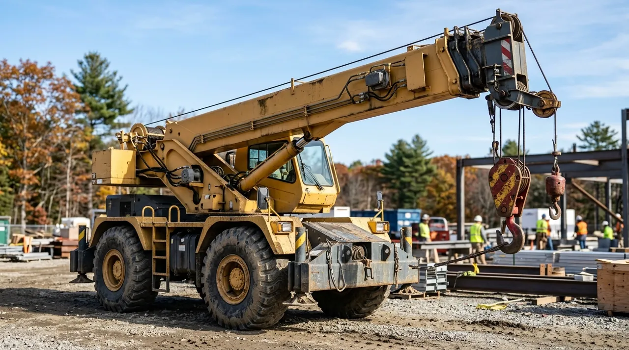 1B — Crane Nomenclature & Major Components (Telescoping-Boom Cranes (Wire Rope)).