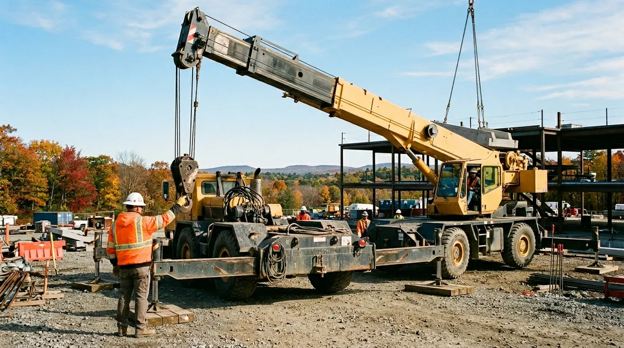 1B — Rigging, Hand Signals & Load Handling (Telescoping-Boom Cranes (Wire Rope)).