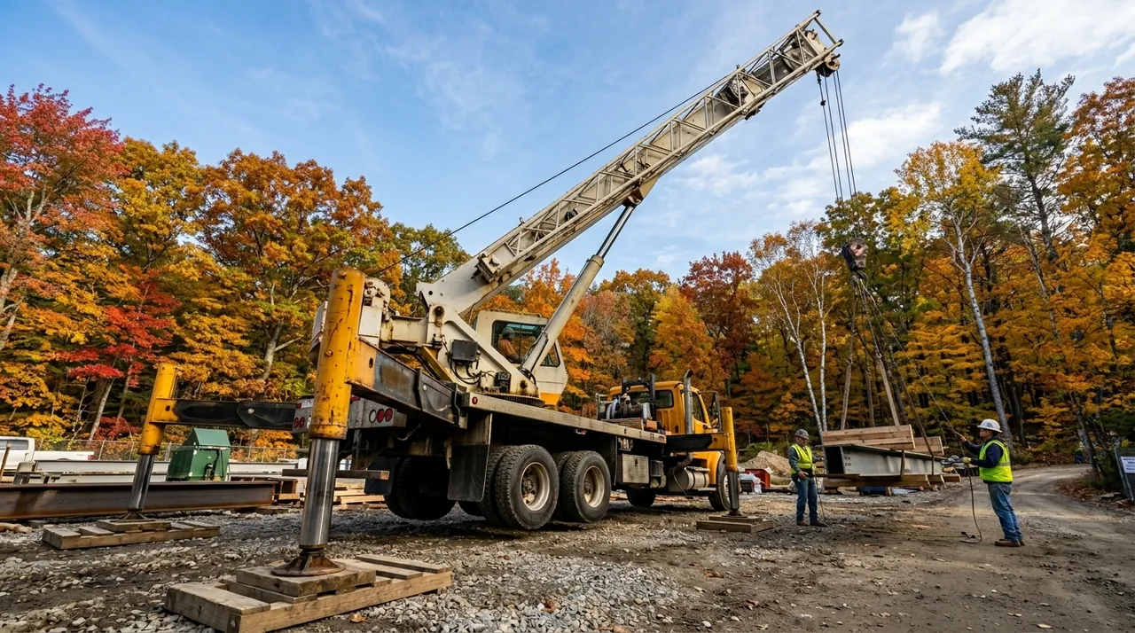 1C — Outriggers, Stabilizers & Ground Bearing (Hydraulic Telescoping & Articulating Boom Cranes).