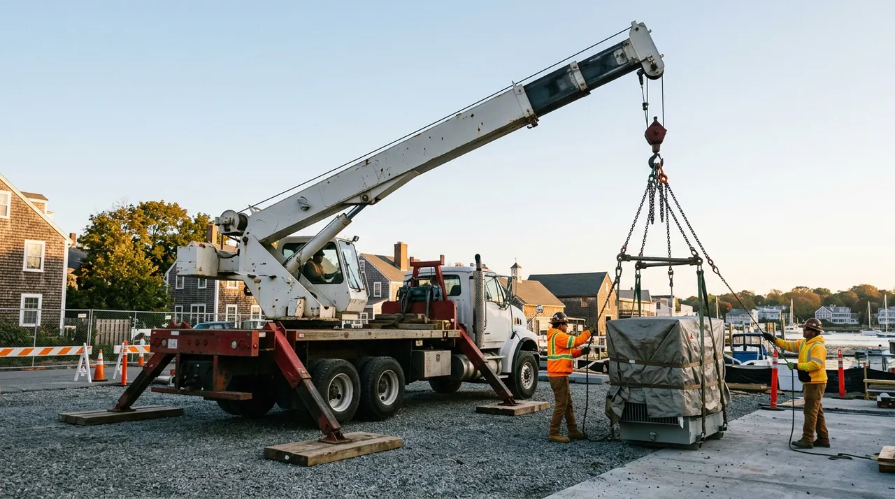 1C — Load Charts, Stability & Capacity (Hydraulic Telescoping & Articulating Boom Cranes).