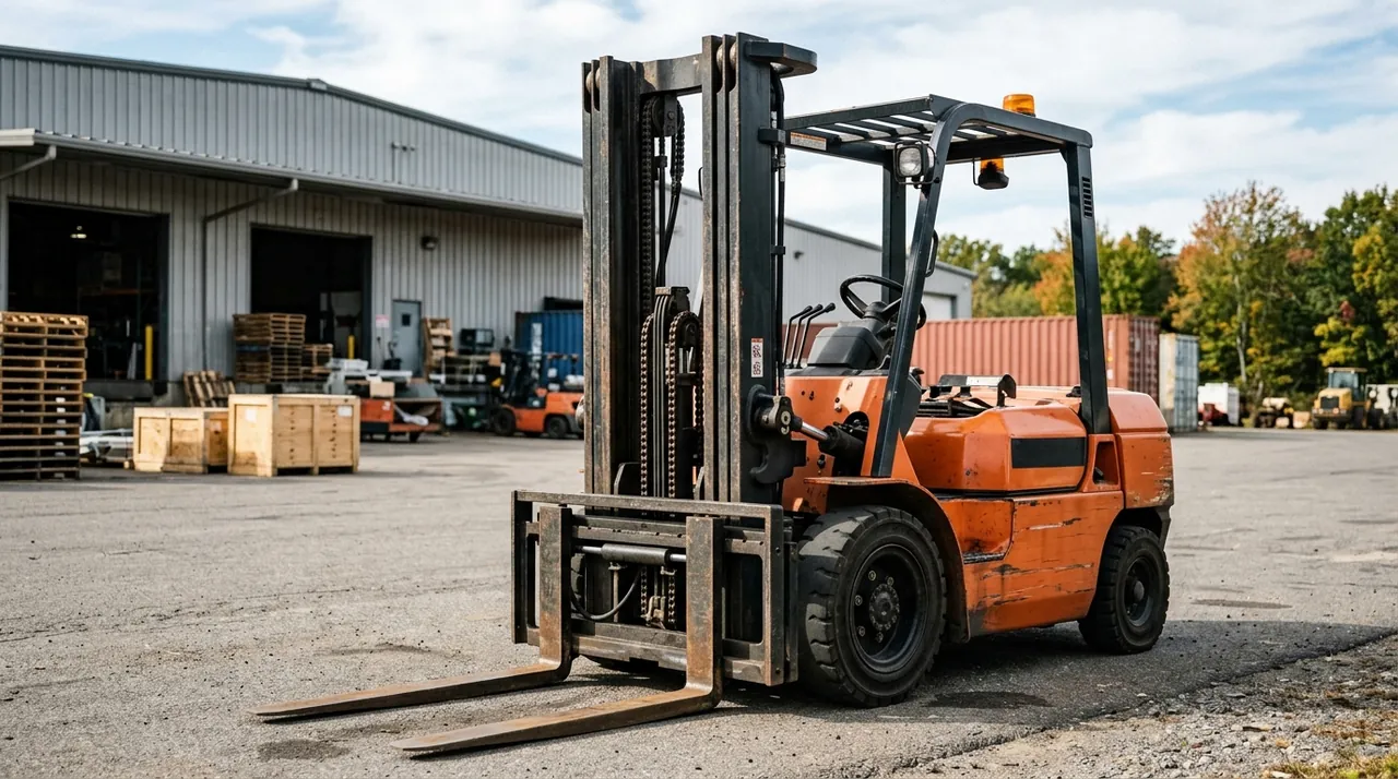 1D — Forklift Anatomy (Industrial lift trucks).