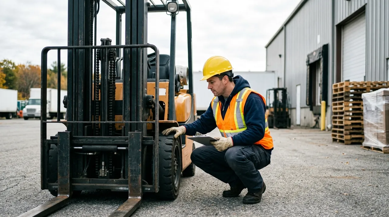 1D — Daily Inspections (Industrial lift trucks).