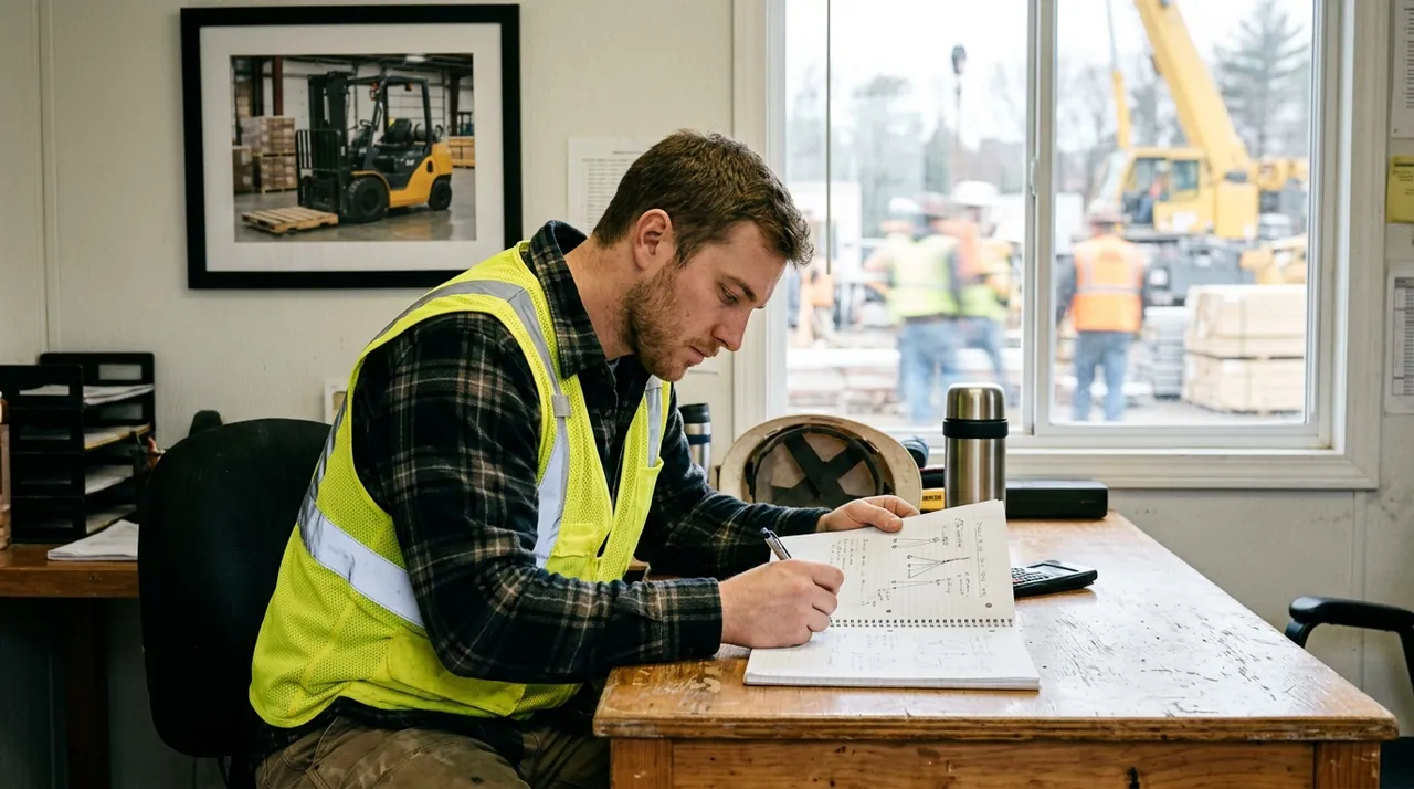 1D — Practice Exam 1 (Industrial lift trucks).