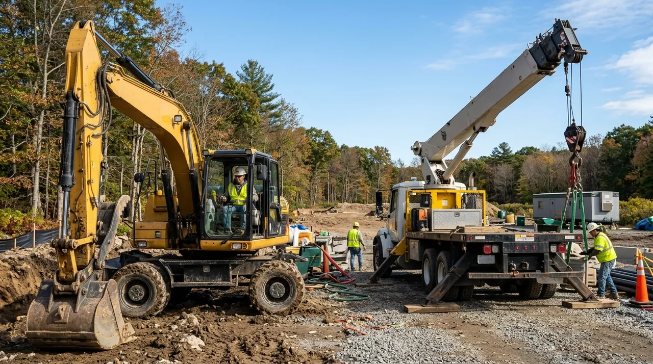 2A/1C — Hydraulic Boom-Truck & Knuckle-Boom Crane Anatomy (1C) (Excavating Machinery & Hydraulic Boom-Truck Hoisting).