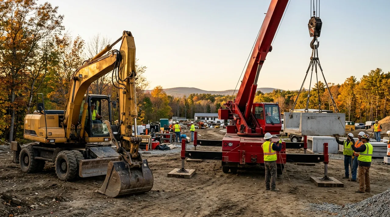 2A/1C — Boom-Truck Lifting Safety (1C) — Load Charts, Outriggers & Stability (Excavating Machinery & Hydraulic Boom-Truck Hoisting).