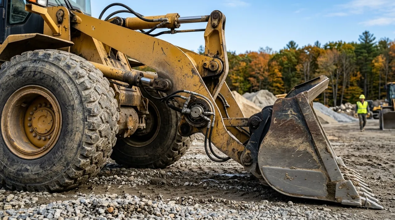 2C — Wheel-Loader Anatomy & Major Systems (Front-End Loaders).