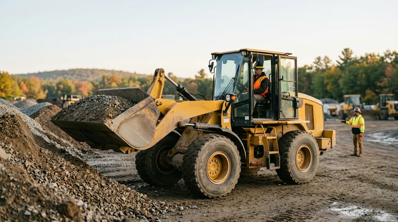 2C — Bucket Techniques & Carrying Loads (Front-End Loaders).