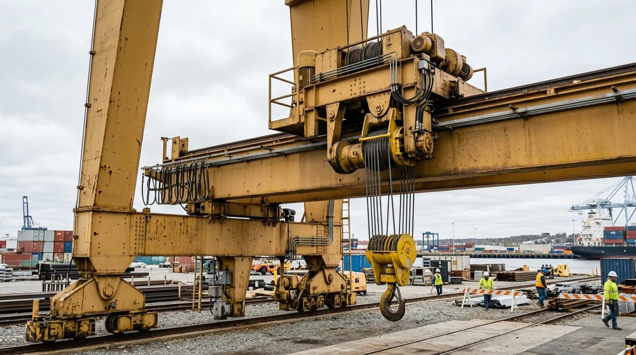 3A — Overhead & Gantry Crane Anatomy (Overhead, Gantry & Marine Hoists).