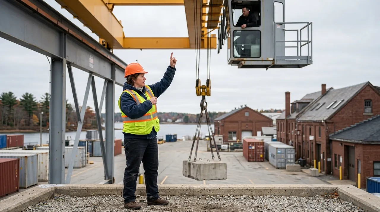 3A — Standard Hand Signals & Signaler Communication (Overhead, Gantry & Marine Hoists).