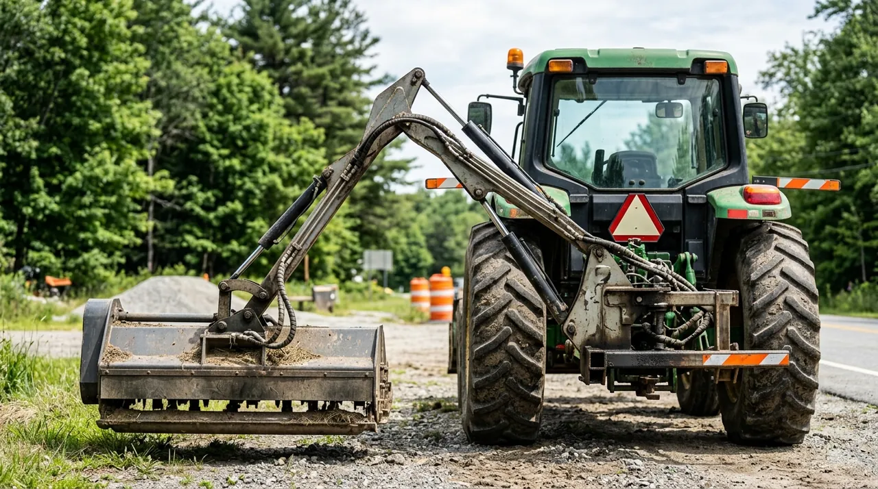 4G — Carrier, Boom Arm & Hydraulic System (Specialty Side-Boom Mowers).