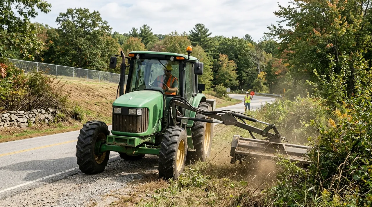 4G — Flail & Rotary Cutting Heads (Specialty Side-Boom Mowers).