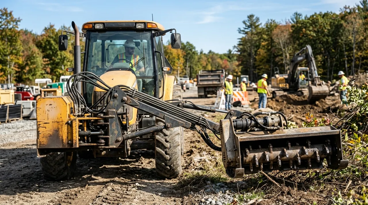 4G — Traffic Control & Temporary Work Zones (MUTCD) (Specialty Side-Boom Mowers).
