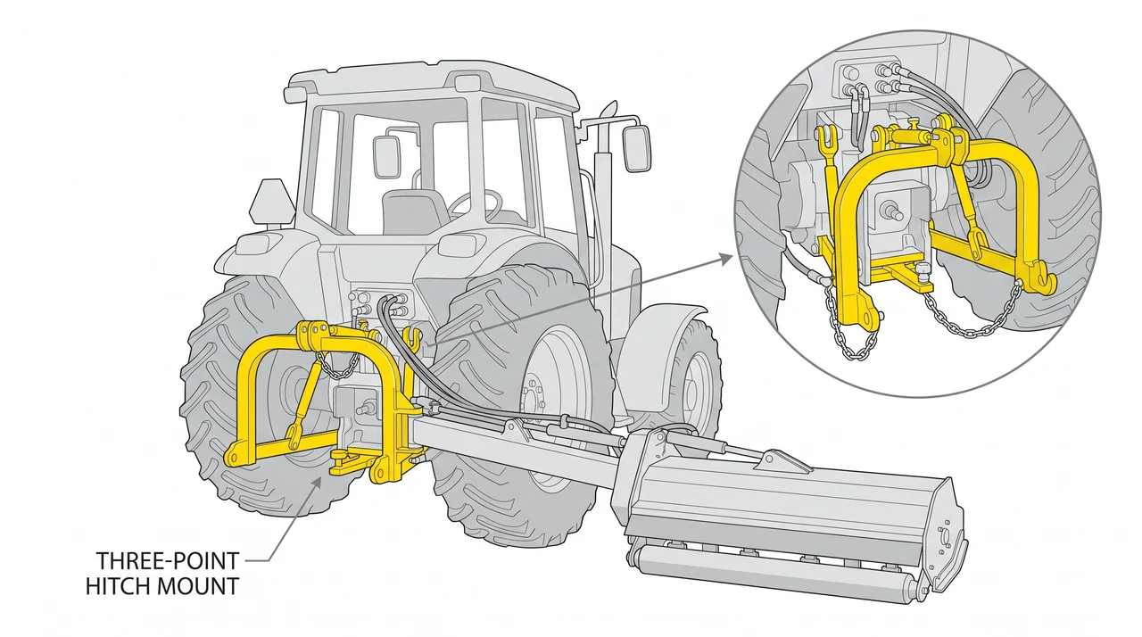 The Carrier: Foundation of Power and Mobility — 4G Specialty Side-Boom Mowers.